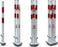 Дымовые трубы котельных высотой 23-45 м 1, 2, 3 и 4 ствола
